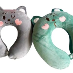 Almohada Viaje Ergonomica Animales Para Cuello Cervical Liso