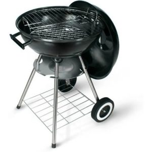 Asador A Carbón Bbq Portable Camping Parrilla Barril Grill Negro