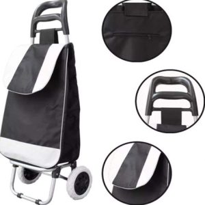 Carro De Compras Plegable Con Ruedas Multifuncional