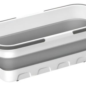 Balde Plegable Para Aseo Hogar Blanco
