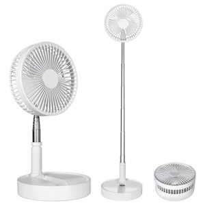 Ventilador Portatil Extensible Con Tripode 3 Aspas 3 Gris Blanco 48.26 Cm Plástico