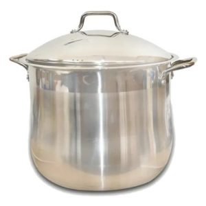 Olla Acero Inoxidable Universal Royal 17 Litros Sancochera Plateado