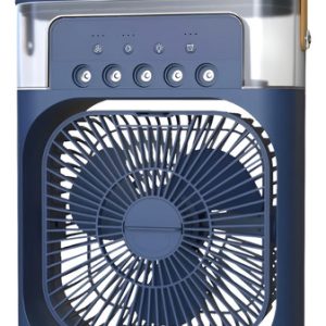 Aire Acondicionado Portatil Enfriador Ambiente Humidificador Azul