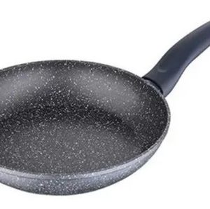 Sarten 28cm Piedra Volcanica Orion Estufa Induccion Negro