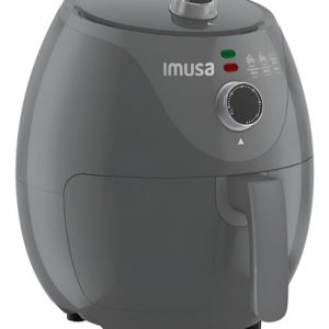Freidora De Aire Imusa Air Fryer Esencial 3,2 Litros Gris