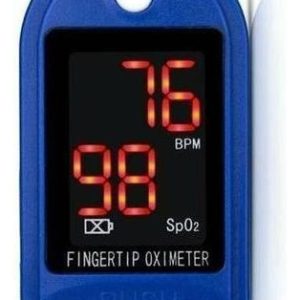 Oxímetro De Pulso Para Dedo Fingertip Pulse Lk87 Blanco/azul