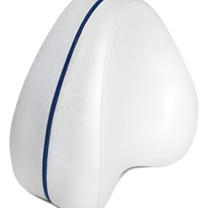Cojín Triangular Ortopédico Para Piernas Con Memory Foam Blanco, Soporte Ergonómico Energy Plus