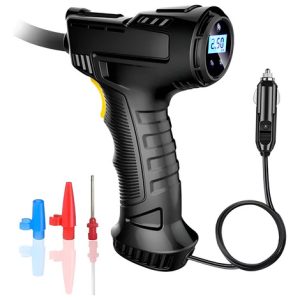 Pistola Compresor Aire Digital Hogar Negro Monofásica