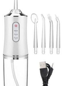 Irrigador Bucal Portátil Limpieza Dental Salud Recargable Color Surtido