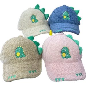 Gorra Infantil Dinosaurio Peluda Ovejera Cachucha Niños Niña
