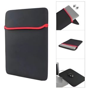 Funda Forro Portatil 13 Pulgadas Pc Doble Faz Protector Negro