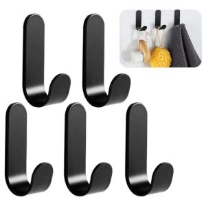 Gancho Organizador De Pared Metalico X 5 Unidades Color Segun Disponibilidad