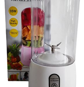 Mini Licuadora Juguera Profesional Portatil Recargable Azul Claro