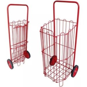 Carro De Mercado Plegable Carrito Metálico Para Mercar