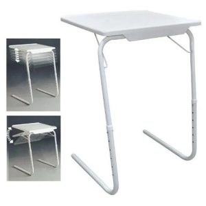 Mesa Portátil Plegable Table Blanca Mate Mesa Apoyo Soporte  Blanco