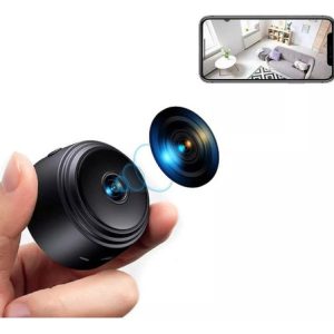 Mini Camara Oculta Wifi A9 Inalambrica Seguridad Hogar Espía Negro