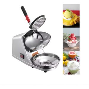 Maquina Pica Hielo Raspados Cholados Triturador De Hielo Plateado 60