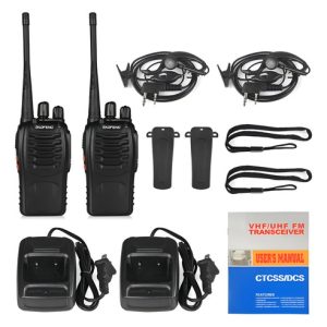 Radio Walkie-talkie Baofeng Bf888s X2 Color Negro