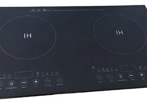 Estufa Inducción 2 Puestos Estufa Dos Puestos Digital Vidrio Negro