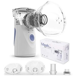 Nebulizador Portatil Recargable Adulto Y Pediatrico Color Blanco