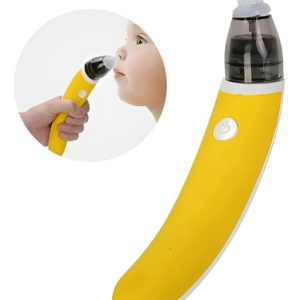 Aspirador Nasal Eléctrico Saca Moco Bebe Aspirador Nasal Niñ Color Amarillo