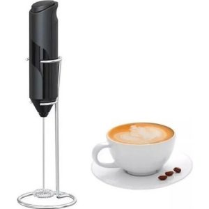 Mini Batidor Eléctrico Portátil Mezclador De Mano + Soporte