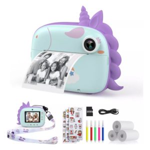 Cámara Para Niños, Impresión Instantánea, Cámar. Agua