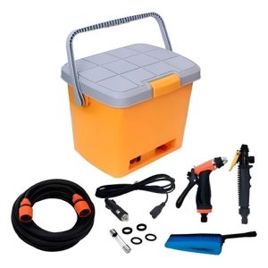 Hidrolavadora Amarilla Eléctrica Bomba Agua Alta Presión 50 Amarillo