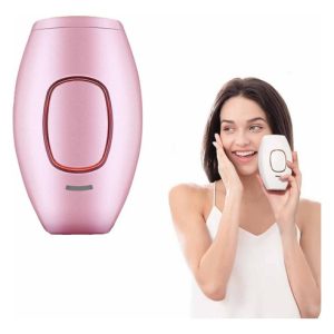 Depiladora Permanente Laser Ipl De Luz Pulsada Sin Dolor Color Rosa