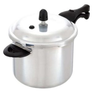 Olla A Presión Cierre Externo 6 Litros Universal Plateado
