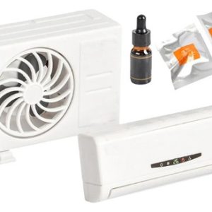 Difusor Aroma Para Carro Ambientador Adhesivo Energia Solar Gris Auto Nuevo