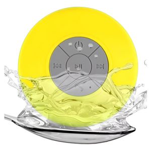 Parlante Bluetooth Portatil Para Ducha Bts 06 Mymobile Amarillo