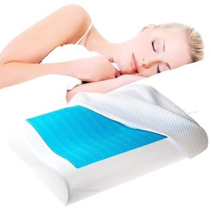 Almohada Ortopédica Cervical Viscoelástica Memoryc Tradicional Con Funda