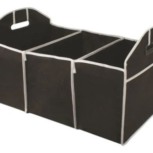 Organizador De Maletero De Carro Almacenador Plegable  - Negro