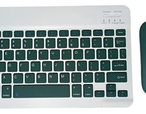 Kit Teclado + Mouse Keyboard Inalámbrico Ultra Delgado Verde Verde