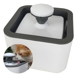 Bebedero Automático Denise Pet 2l Antiahogo Blanco Para Mascotas