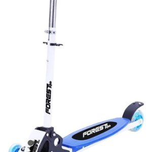 Monopatín Cuatri Patín 4 Ruedas Plegable 4 Alturas Reforzado Color Azul