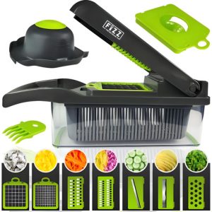 Mandolina Patagonia Home Rallador Vegetales Frutas Acero Incluye Taper Colador