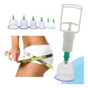 Vacumterapia Manual Terapia Al Vacio Personal Anti Celulitis Color Blanco 1