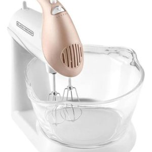 Batidora De Pedestal Black+decker Mx900 Blanca 60 Hz 120 v Blanco/champán