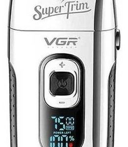 Máquina Afeitadora Vgr Vgr332 V-332 V332 Plateada 100v/240v