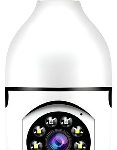 Cámara De Seguridad Genérica E27 Security Con Resolución 2mp Visión Nocturna Incluida Color Blanco