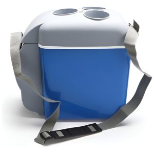 Cooler Portátil Para Automóvil Camping Viajes Refrigerador  Azul
