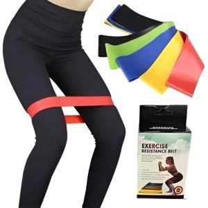 Kit Luting Bandas Elásticas Cerradas Para Ejercicio Resistencia X5 Niveles