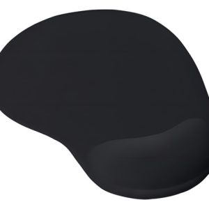 Pad Mouse Ergonómico Con Apoyo En Gel Para La Muñeca - Negro