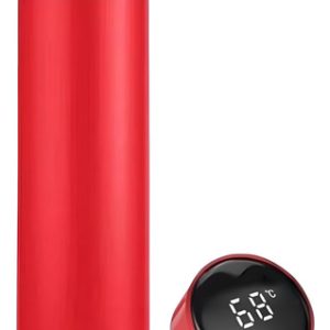 Termo Inteligente Display De Temperatura Touch 500 Ml Color Rojo