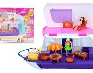Yate Barco Crucero Fashion Muñecas Y Accesorios Rosa