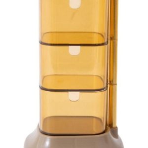 Caja Organizadora De Joyas Organizador De Accesorios Transparente