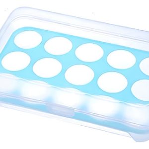 Porta Huevos Tlpb Huevera 15 Cavidades Color Variado Con Tapa