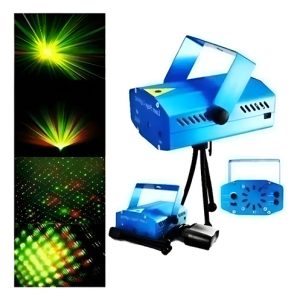 Laser Proyector Luces Decoracion Navideña Multipuntos Discot